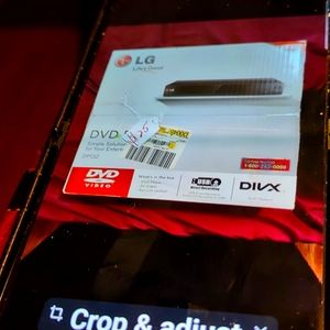 Lg DVD slim fit plays cds black